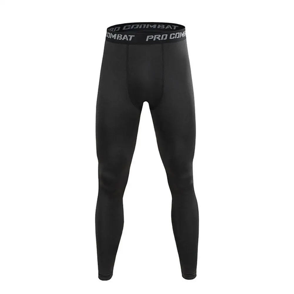 Sports Cycling Tight Pants Men's Fitness Running Underlay Breathable Soft Fit Training Quick Drying Pants 1pcs