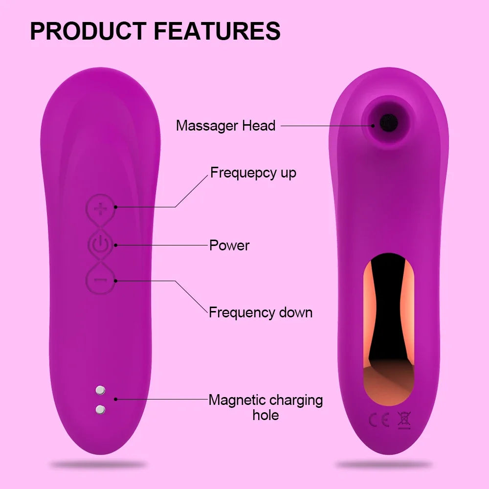 Woman Sex Clitoral Toy Mini G-spot Tongue Licking Sucking Vibrator Clitoris Sucker Pussy Dildo Fidget Toys Sex Toys for Girls 18+