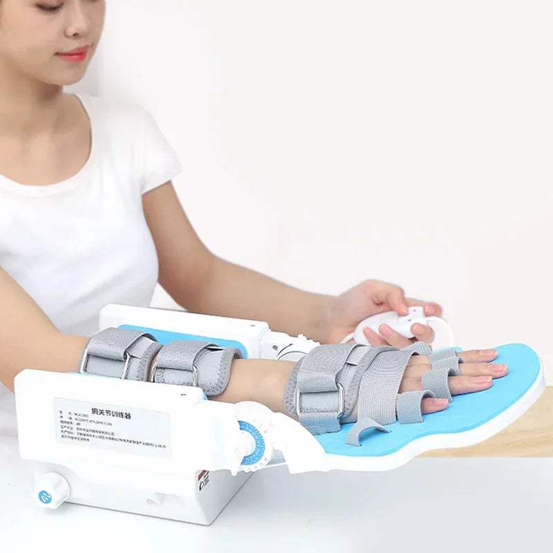 Wrist Elbow Joint Robotic Rehabilitation Trainer Wrist Fracture Postoperative Hemiplegic Stroke Paralysis Flexion and Extension Exercise for Home Use Body Care Medical Supplies Devices Health Care Products