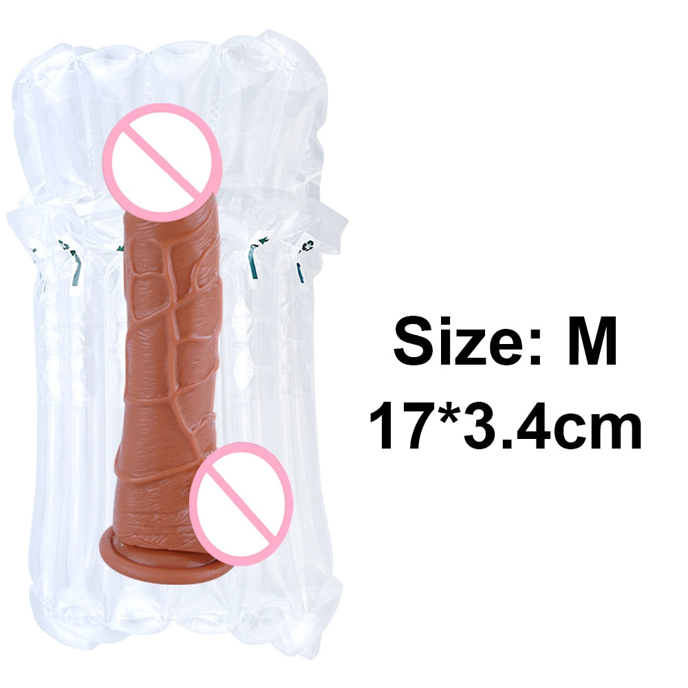 Harness Women Panties Realistic Penis Cock Strap-On Strapon Dildo With Suction Cup Dildo Belt Harness Sex Toys for Lesbian