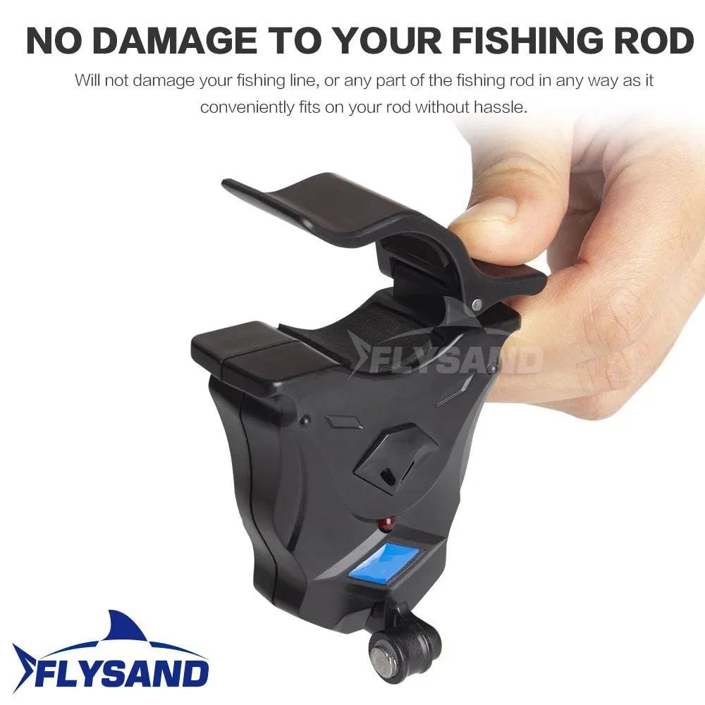 NEW Electronic Fishing Alarm, 'Don't Miss A Catch' Sensitive Fishing Bite Alarm Indicator Clip On Rod Outdoor Buzzer Fish Bite Alert Bell Soft Rubber Lake Sea River Boat Ground Fishing Accessories