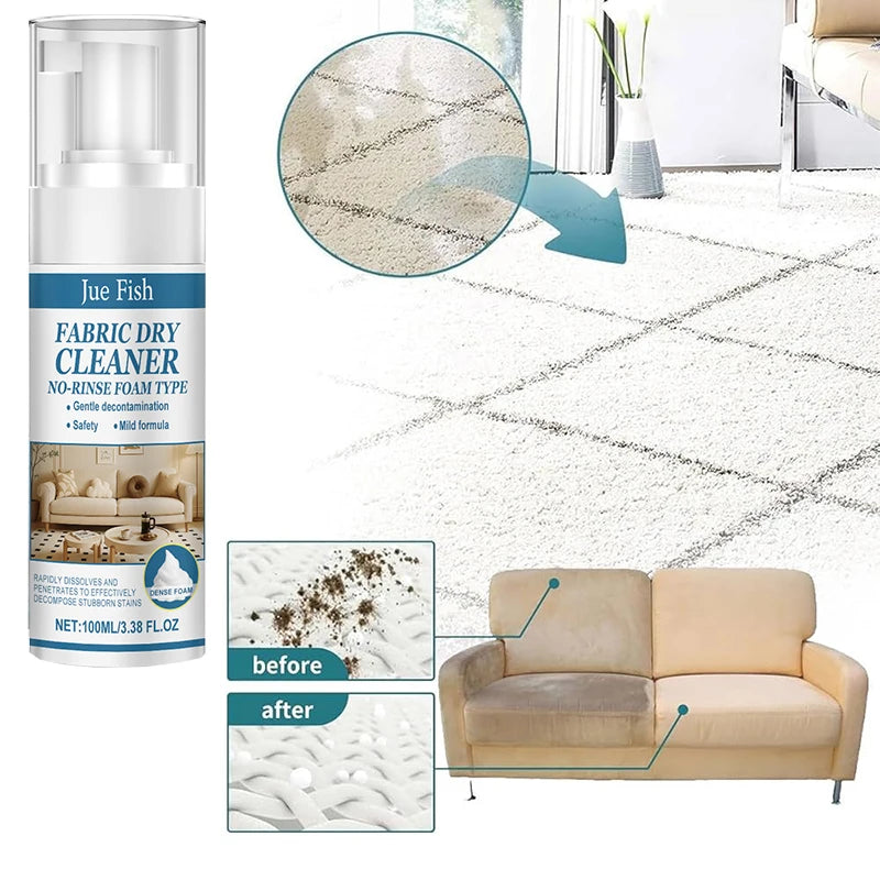 NEW Arrivals Buy 5 Get 5 Free Fabric Sofa Automotive Interior Multi Functional Cleaning Agent Suitable for Carpet Rugs Floor Mats Furniture Sofa Canvas Pillows Clothes Foam Sprayer