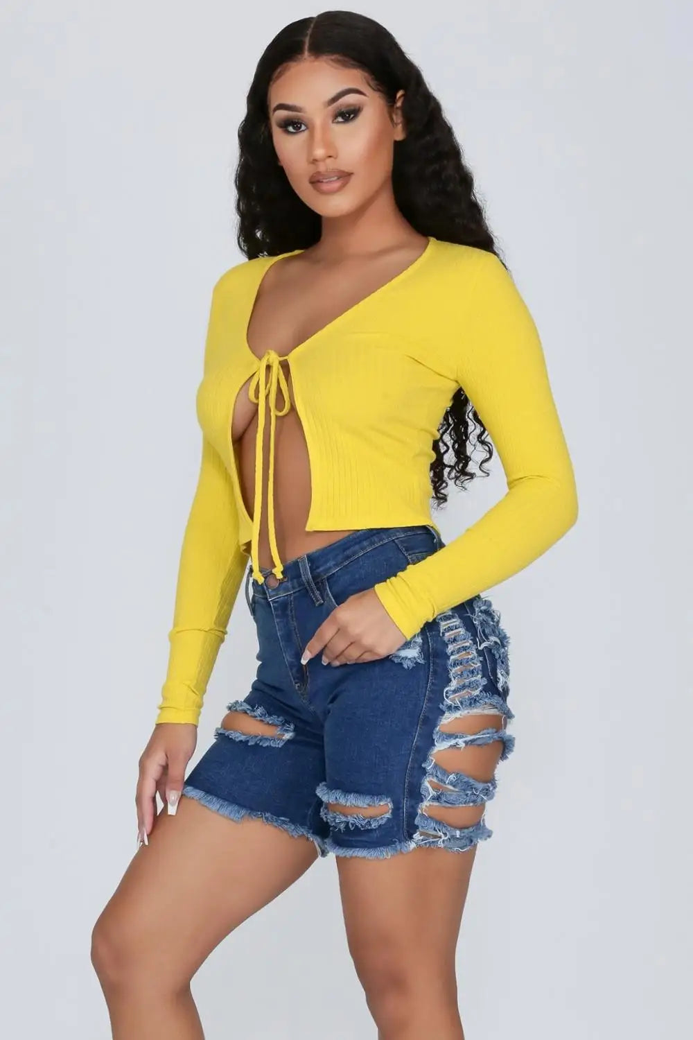 NEW!!!!  S - 2XL Summer Ripped Denim Jean Shorts Woman Trendy Fashion Sexy High Waist Jeans Shorts Street Hipster Shorts Clothes