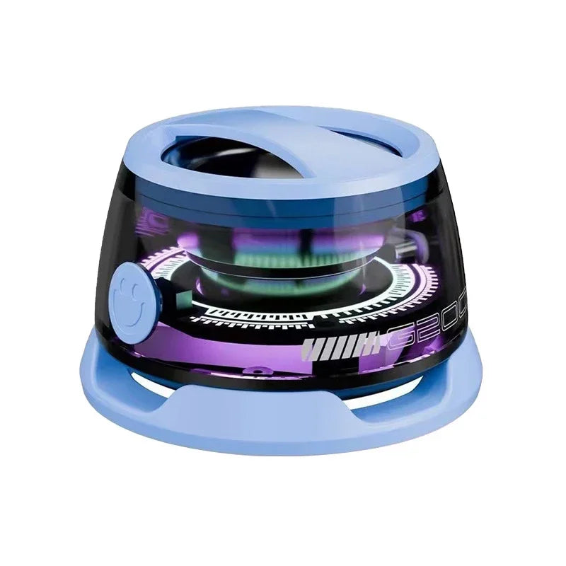 NEW Arrivals RGB 6 Colors Portable Mini Bluetooth Speaker G200 RGB Lighting Magnetic Speaker BT5.3 Mini Sound Box 7 Hours Playback Phone Holder