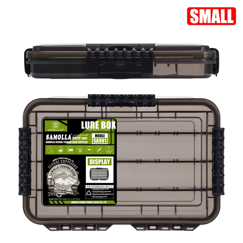 New Large Waterproof Fishing Tackle Box, Fish Hook Fishing Lure Bait Storage Organizer Case Portable Fishing Gear Accessories