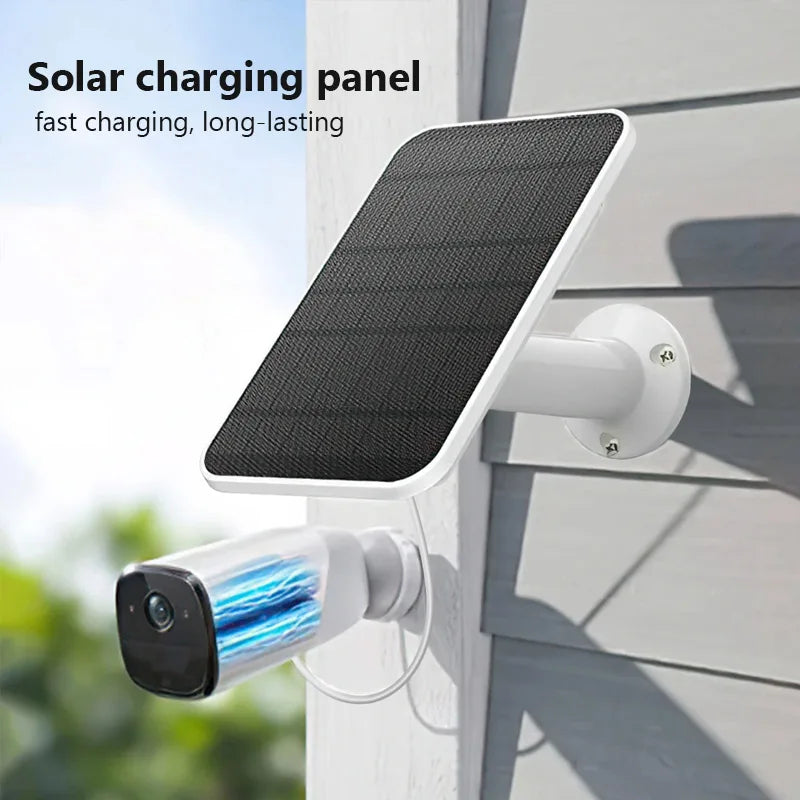 Save Energy 10W 5V Solar Panel Micro Type-C Outdoor Solar Cells Charger Solar Panels for Security Camera Small Home Light System
