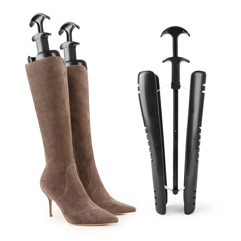 NEW Arrivals 1Pc Boots Stand Holder With Handle Women Boot Shoe Tree Stretcher Practical Rack Supporter Long Boots Shaper Shoes Accessories