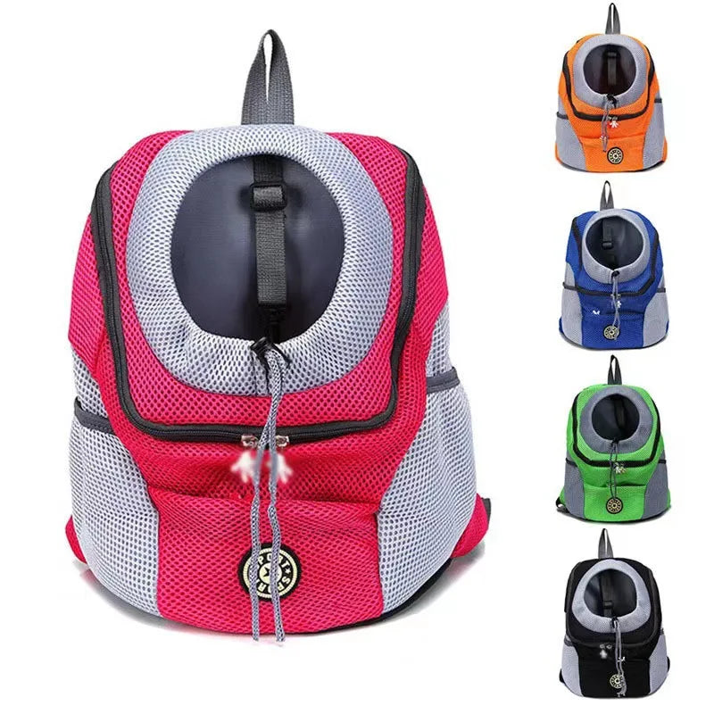 Pet Backpack Dog Backpack Space Cat Bag Travel Portable Breathable Chest Bag Pet Supplies Cross