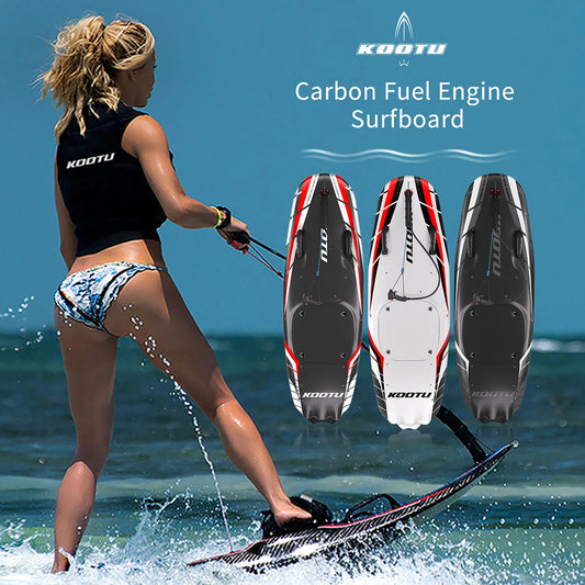 Gasoline Electric Surfboards Summer Jet Surfboards Lightweight Carbon Fiber Surfboards with 109cc Engine Electric Surfboards