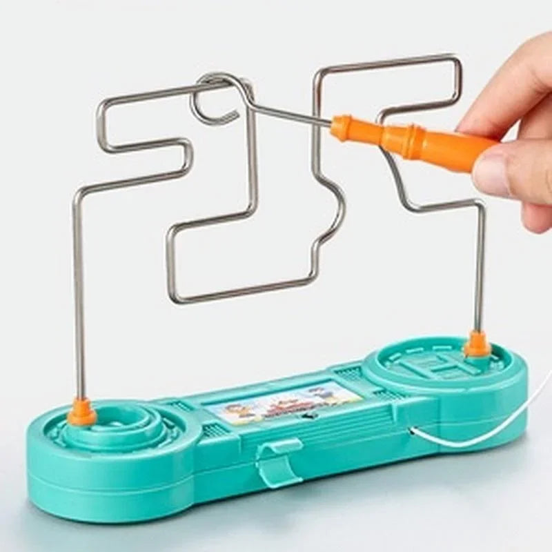 NEW Kids Collison Electric Shock Toy Education Electric Touch Maze Game Party Funny Game Science Experiment Toys for Children Gift
