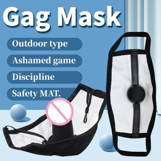 Adult Ball Gag In Mouth Bondage Equipment Bdsm/Funny Sex Toys For Couples/Women Sex/Erotic Masks Face Mouth Mask Adult Games