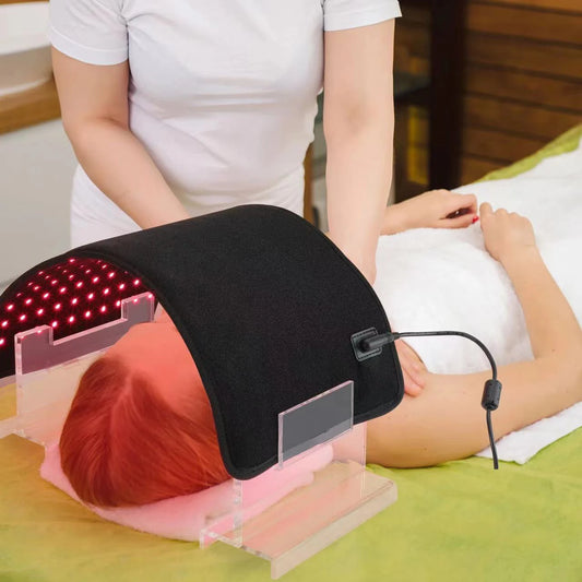 Red Infrared Light Therapy Pad LED Beauty Devices for Face and Body Back Knee Hands Feet Relief Portable 660nm 850nm  Heat Pad Women Beauty Salon Spa Accessories Products Skin Care Supplies