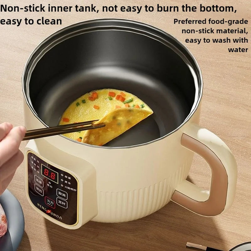 Multi Electric Cooking With Steamer Pot 00W Household Appliances Smart Cooking Rice Pressure Cooker Steam Up and Down Easy To Clean Household Appliances Cooking Tools