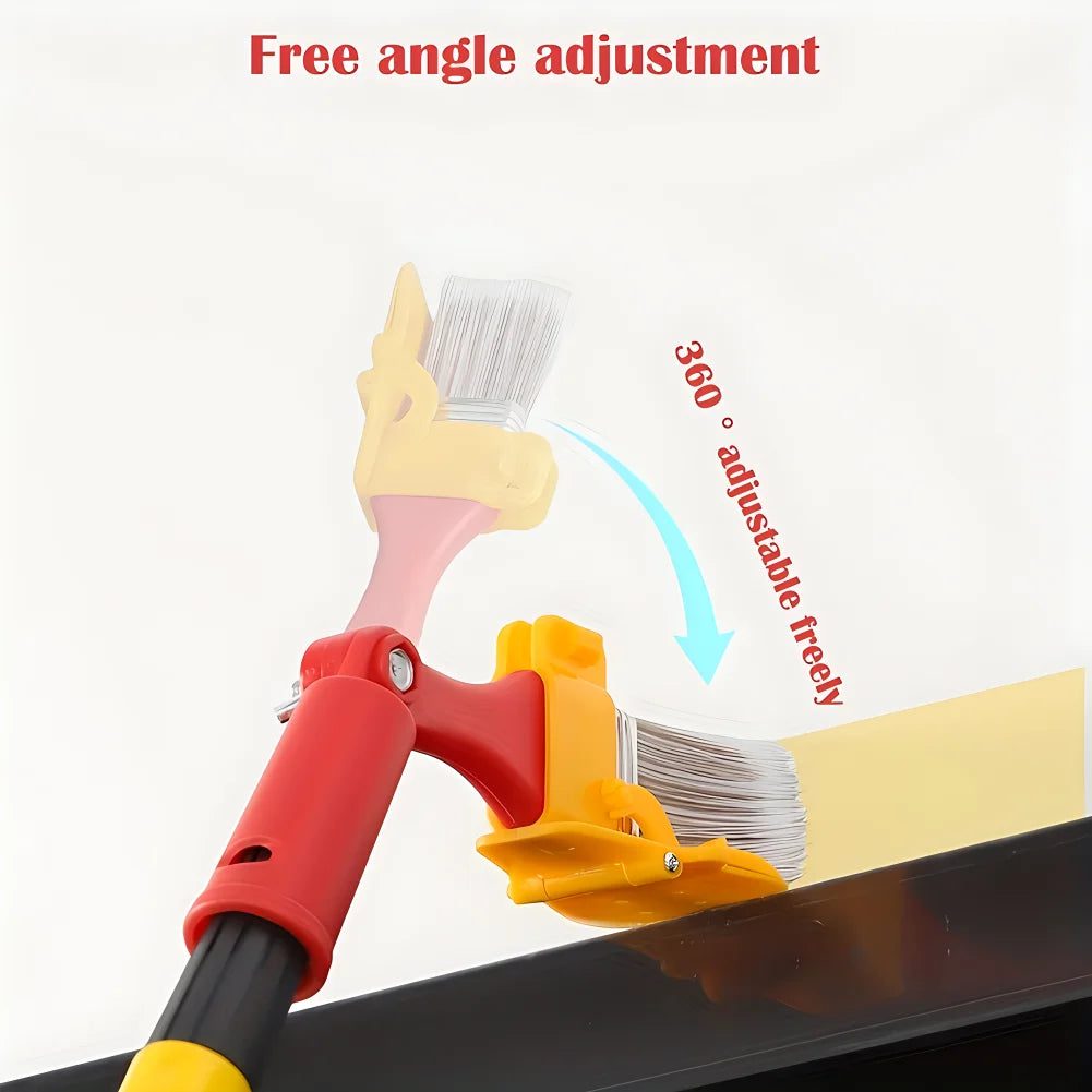 NEW Adjustable Edger Paint Brush Clean Cut Professional Latex Paint Brush for Home Room Wall Office Ceiling Corner Painting Brush Home Painting Accessories