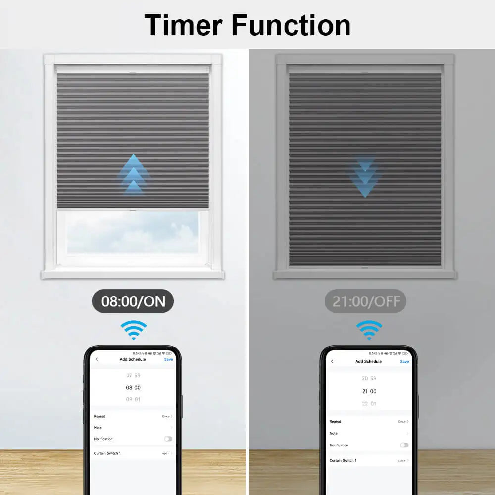 TUYA  Smart Life WiFi Curtains Blinds Switch Roller Shutters Motor Switch Backlight Style Google Home Alexa Voice Control