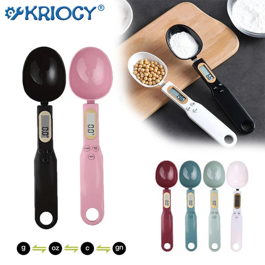 NEW Arrivals Electronic Kitchen Scale 500g 0.1g LCD Digital Measuring Food Flour Digital Spoon Scale Mini Kitchen Tool for Milk Coffee Scale Home Supplies