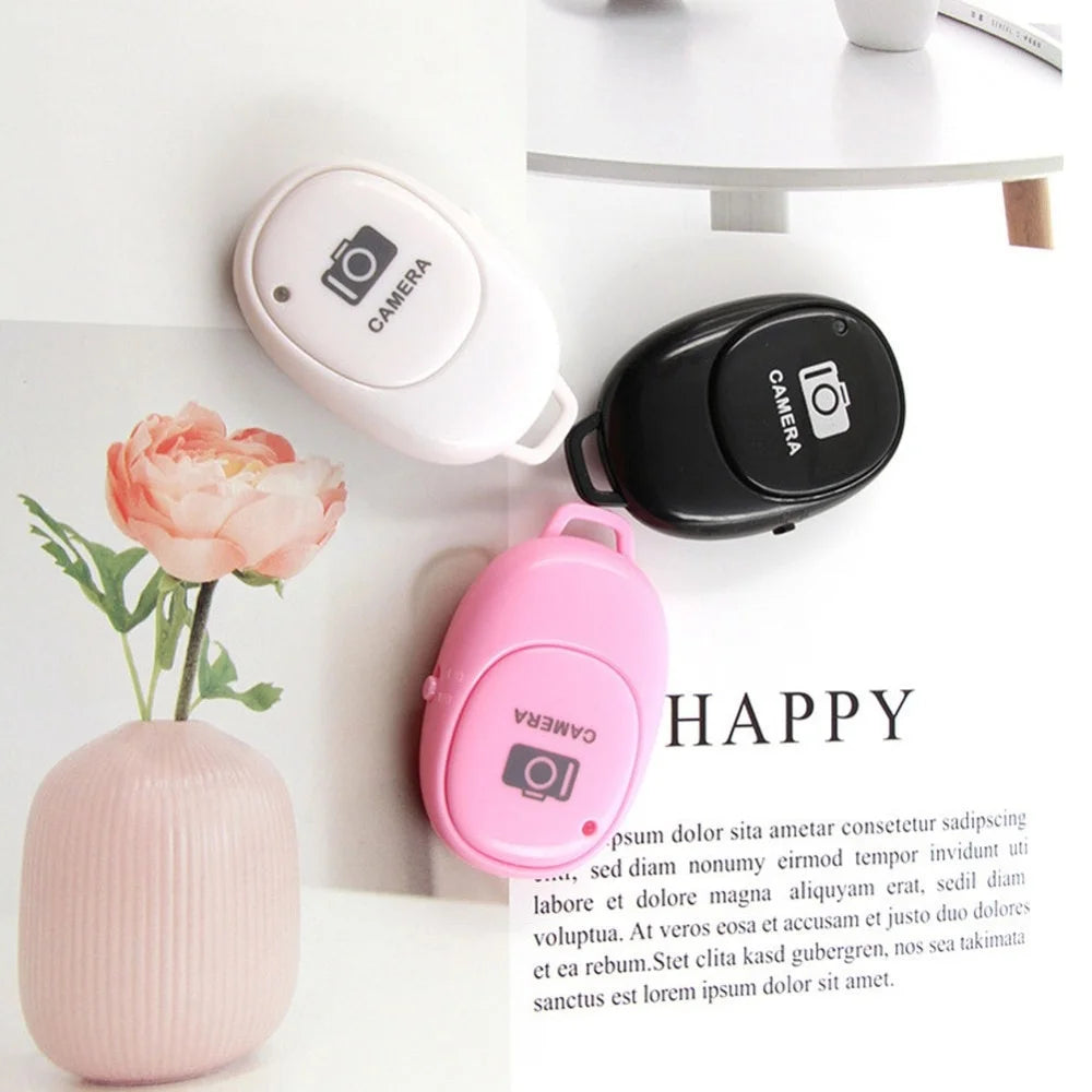 The New Wireless Bluetooth Selfie Android\IOS System Mobile Phone Selfie Artifact Shutter Remote Control