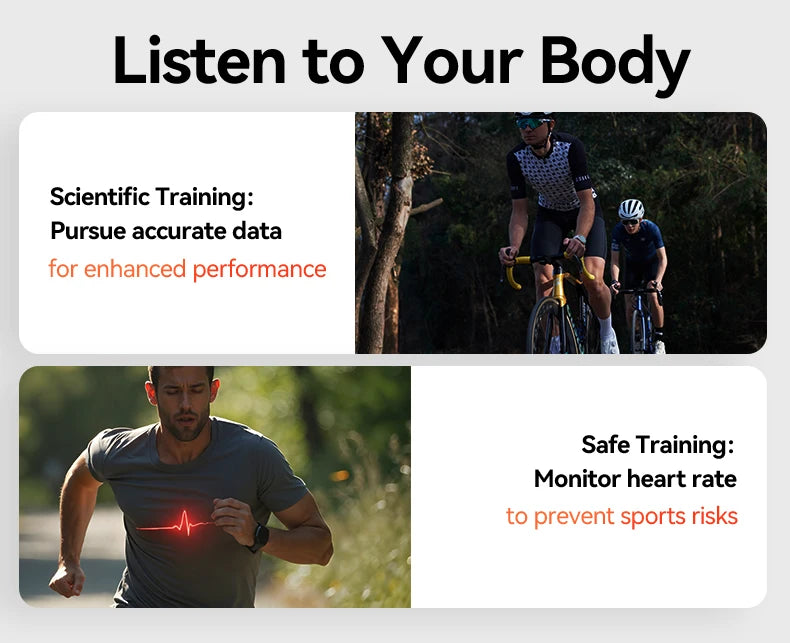 HR50 Heart Rate Sensor Bike Computer Fitness Running Sport Heart Rate Monitor Sensor IPX7 Waterproof Bike Accessories All Sports Supplies