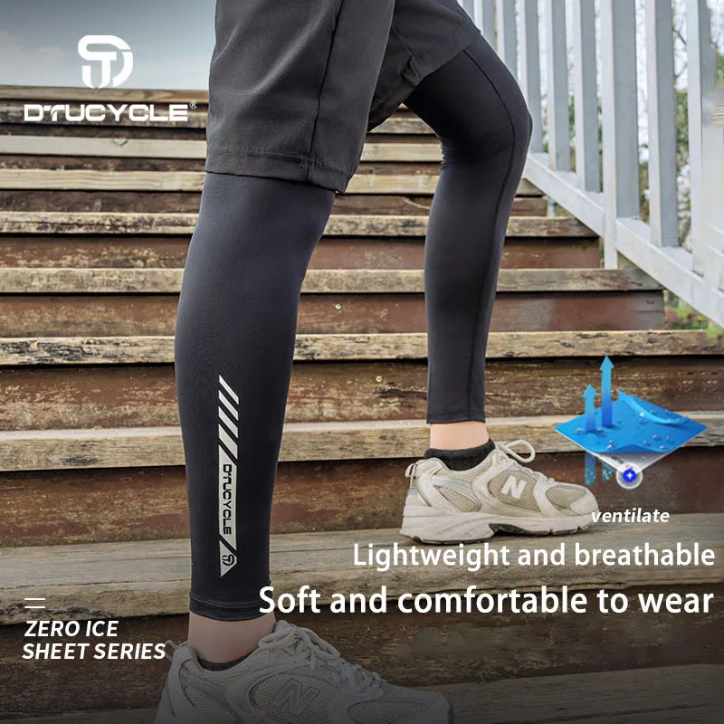 NEW Arrivals 3 Colors A Super-Thin Breathable Cycling Leg Cover, Quick-Drying and Sweat-Wicking, Highly Elastic, Breathable without Stuffiness, Women Men Outdoor Running Fitness Sports Supplies