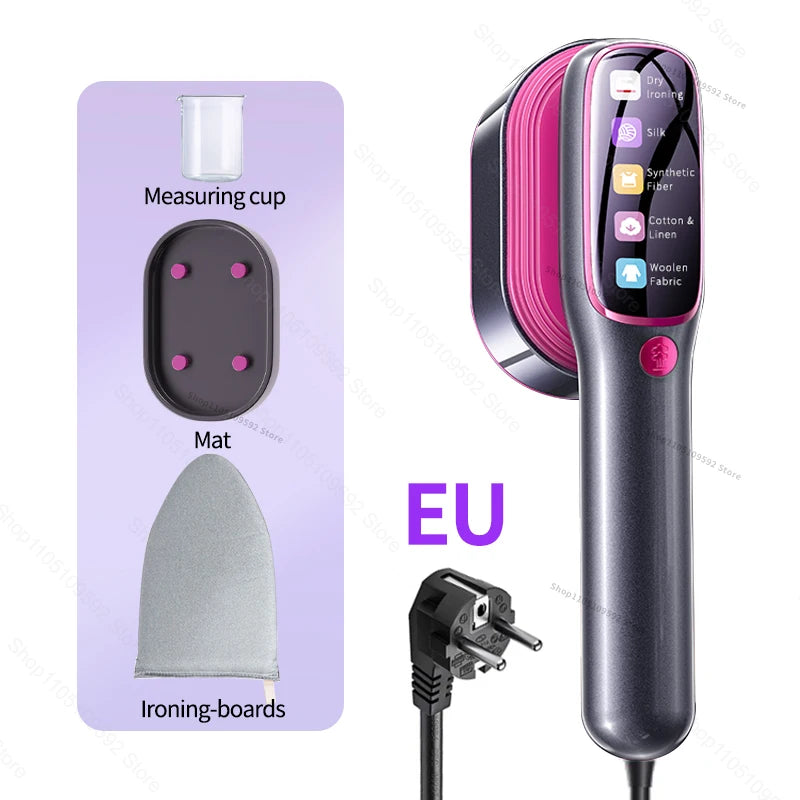 Fabric Professional Press Board Iron Machine with Home Vertical Steam Iron Handheld Garment Steamer Portable for Clothes Fast Heating Travel Business Trip Steam iron