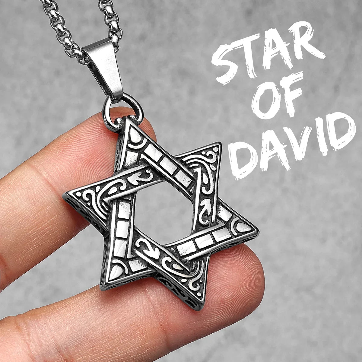 38 Types Illuminati's Masonic Hexagram Salomon Star of David Masonic Stainless Steel Men Necklaces Pendant Chain Punk New in For Women Fashion Secret Society Jewelry Gifts