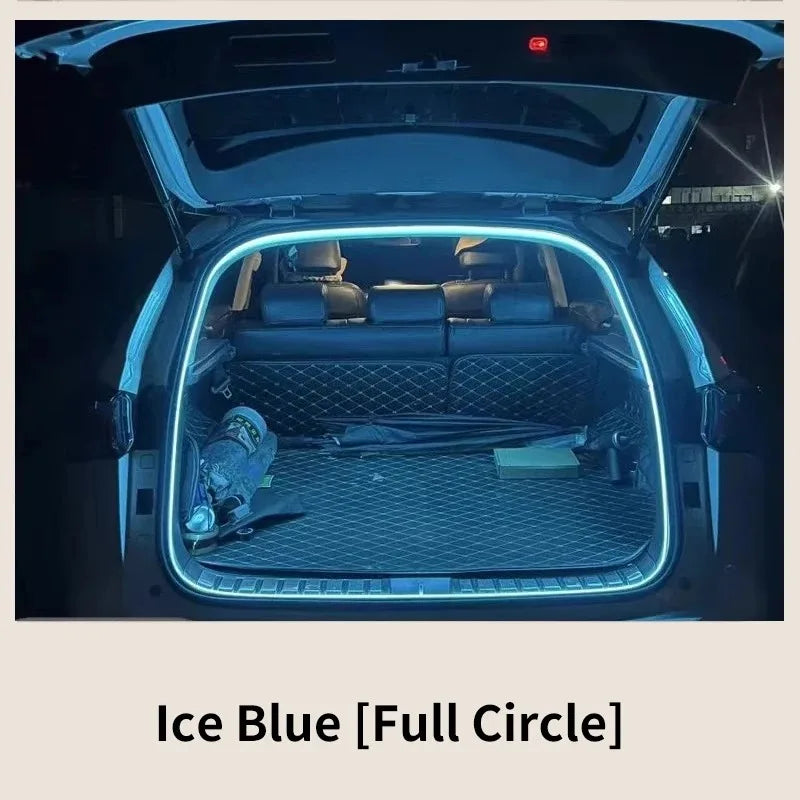 2-4M Car Trunk Sensor Lights, Automatic Induction Lights, LED Lights with Tailgate Lights, Car Reading lights, and Interior Lights