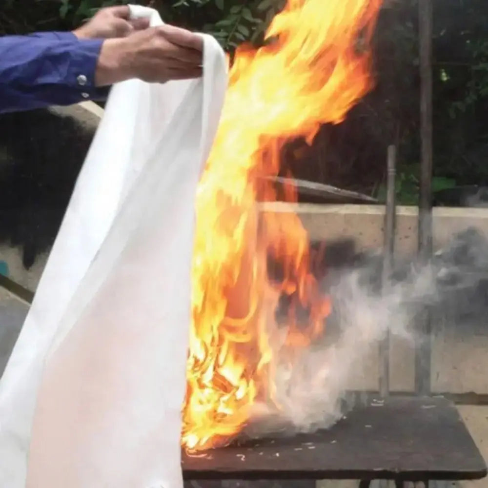 NEW Arrivals 2M Fire Escape Emergency Blankets Square Durable Fiberglass Retardant Fire Tent Boat Emergency SOS Blanket Fire Safety Products