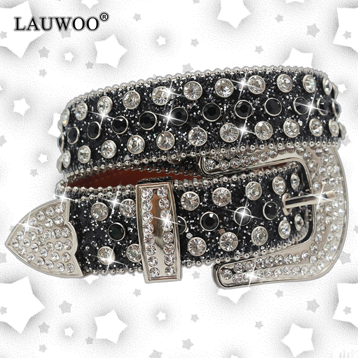 NEW Luxury Women Female  Belt Diamond Rhinestones Belts Crystal Studded Pin Buckle Belts  Jeans Decoration Beautiful Design Ladies Girls Luxury Fashion Apparel Accessories Casual Clothing Supplies