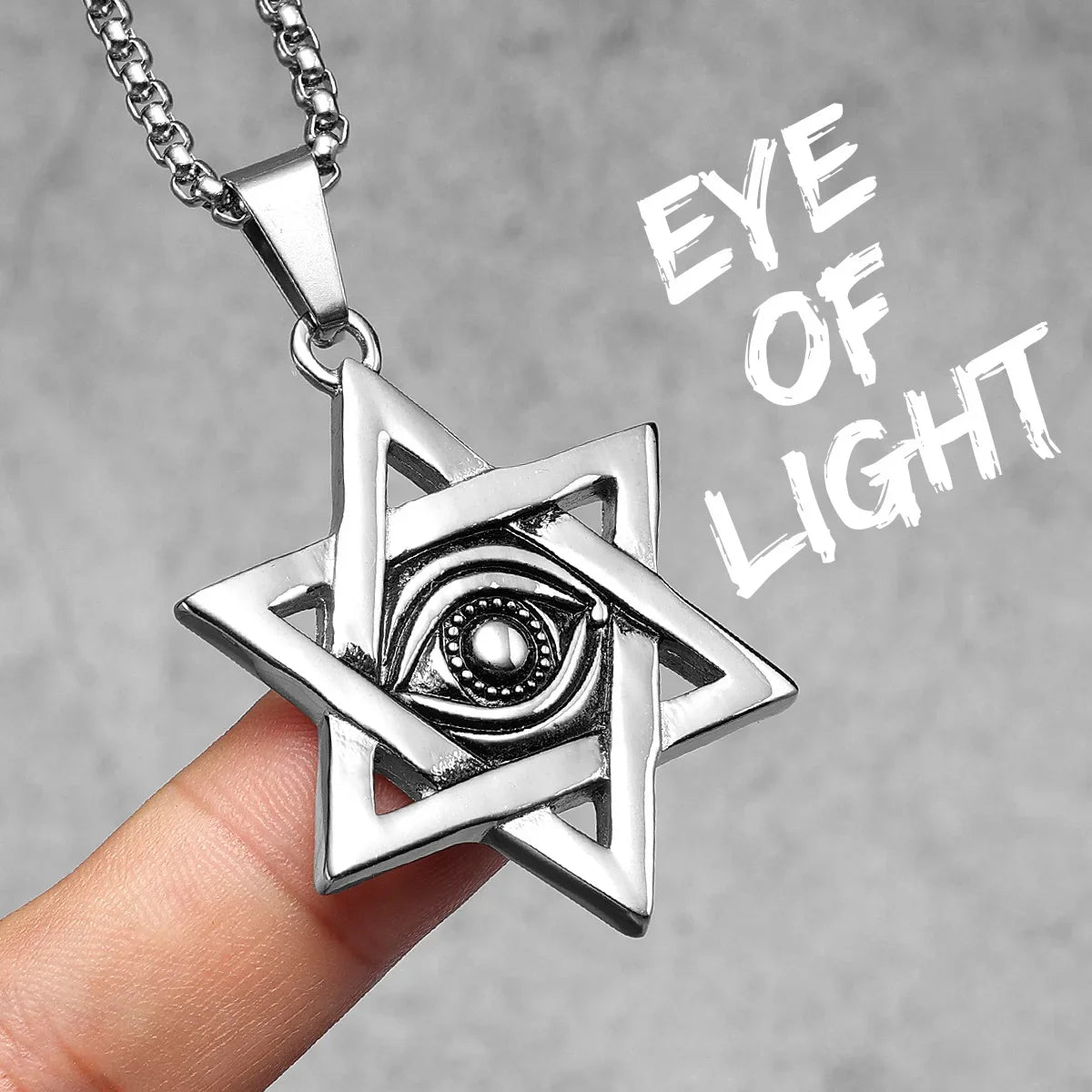 38 Types Illuminati's Masonic Hexagram Salomon Star of David Masonic Stainless Steel Men Necklaces Pendant Chain Punk New in For Women Fashion Secret Society Jewelry Gifts