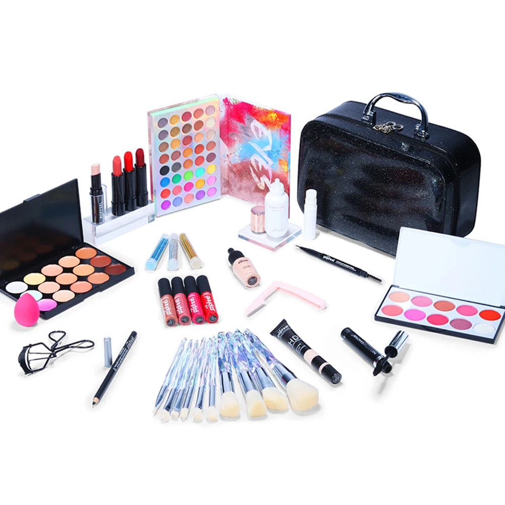 Make-Up Full Kit, for Girls Women, Valentine Gift, Birthday Gift Women Cosmetic Supplies