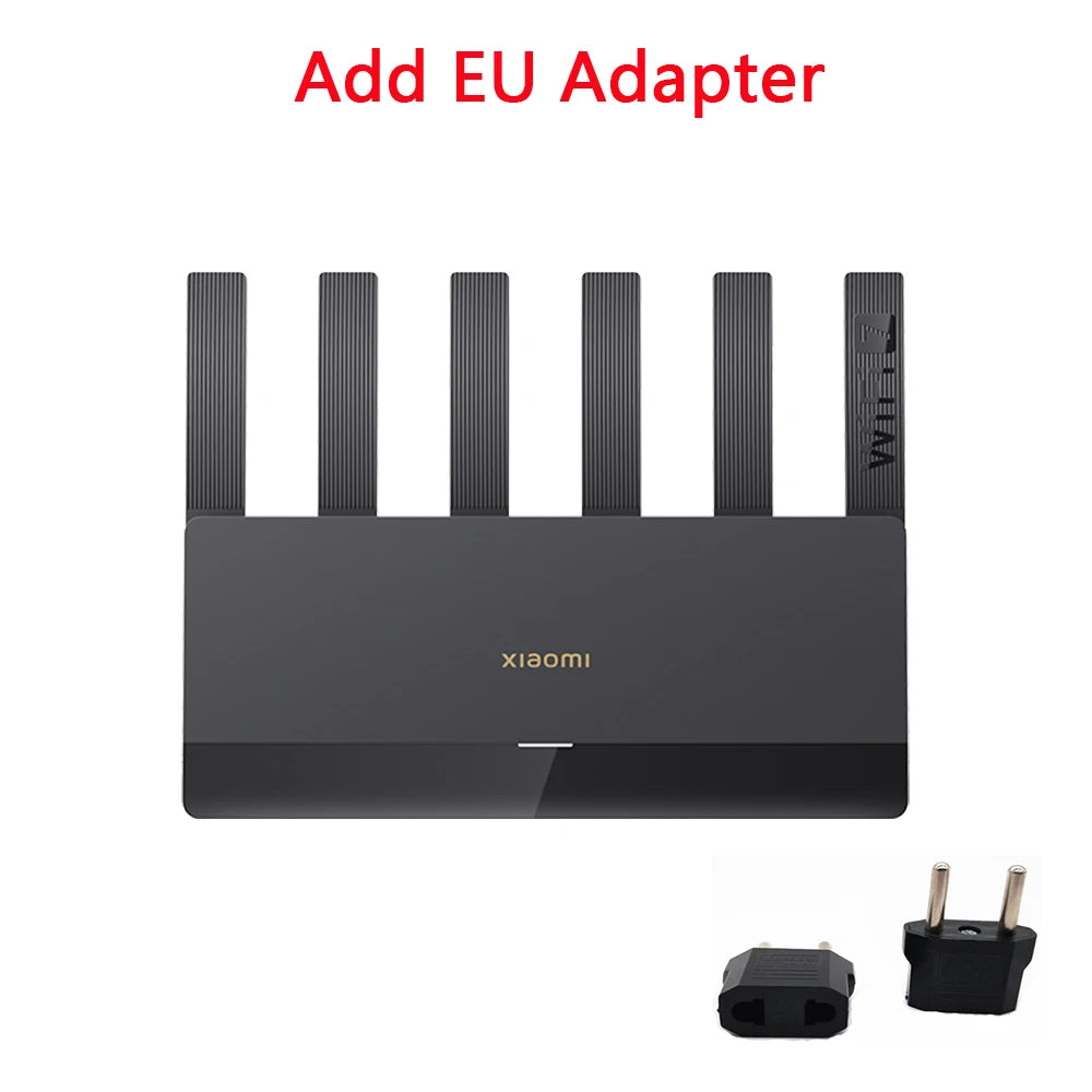 New 5G Original Xiaomi UK/AUS Router BE6500 WI-FI 7 6500M Full 2.5G Network Port 4-Core Qualcomm Processor  Smart Linkage Network Security Home -Office System
