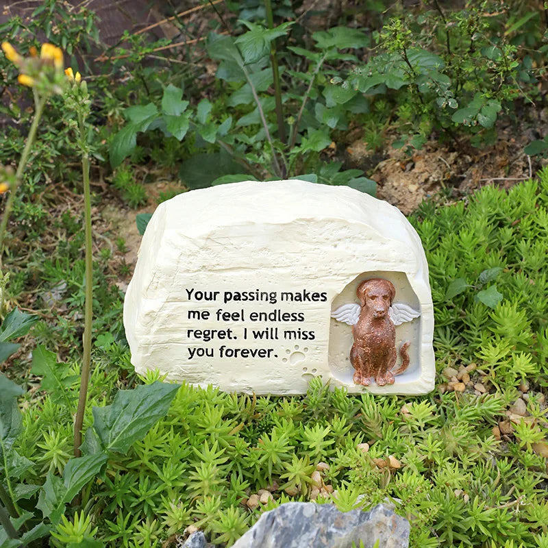 Pet Urn Funeral Memorial Supplies Animal Resin Coffin Ashes Storage Box