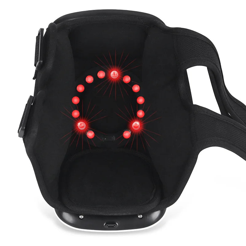 Electric Knee Protector Knee Massager Heating Compress Massager Joint Physiotherapy Instrument Arthritis Pain Relief Pad Massage