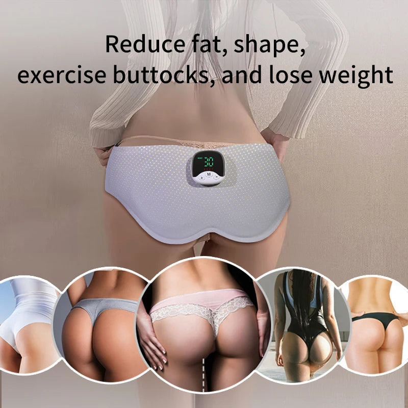 EMS Hips Trainer Butt Muscle Stimulator USB Charging Wearable Buttocks Toner 10 Modes 30 Levels with Remote Control for Women Body Care Supplies