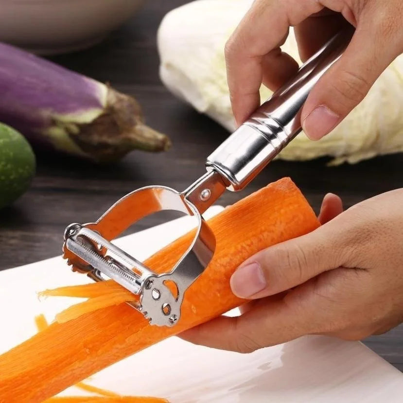 High Quality Stainless Steel Potato Cucumber Carrot Grater Julienne Peeler Vegetables Fruit Peeler Vegetable Slicer Home Kitchen Accessories