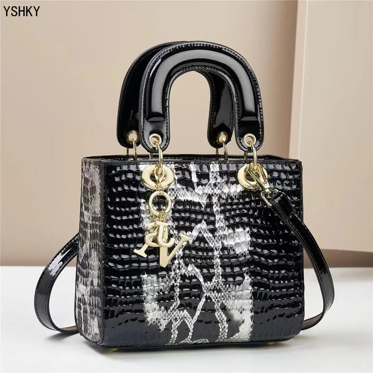 NEW Arrivals 11 Colors/Patterns Women PU Leather Bag Female Shoulder Bag Handbag Luxury Fashion Shoulder Bags Crossbody Luxury Designer Handbags Ladies Luxury Fashion Apparel Accessories