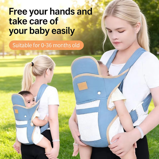 3 in 1 Outdoor Travel Baby Carrier20 Kg Load Bearing Ergonomic Kangaroo Infant Kid Sling  Back Front Facing Backpack Wrap Baby Bag 0-36 Months Mother's Baby Care Supplies