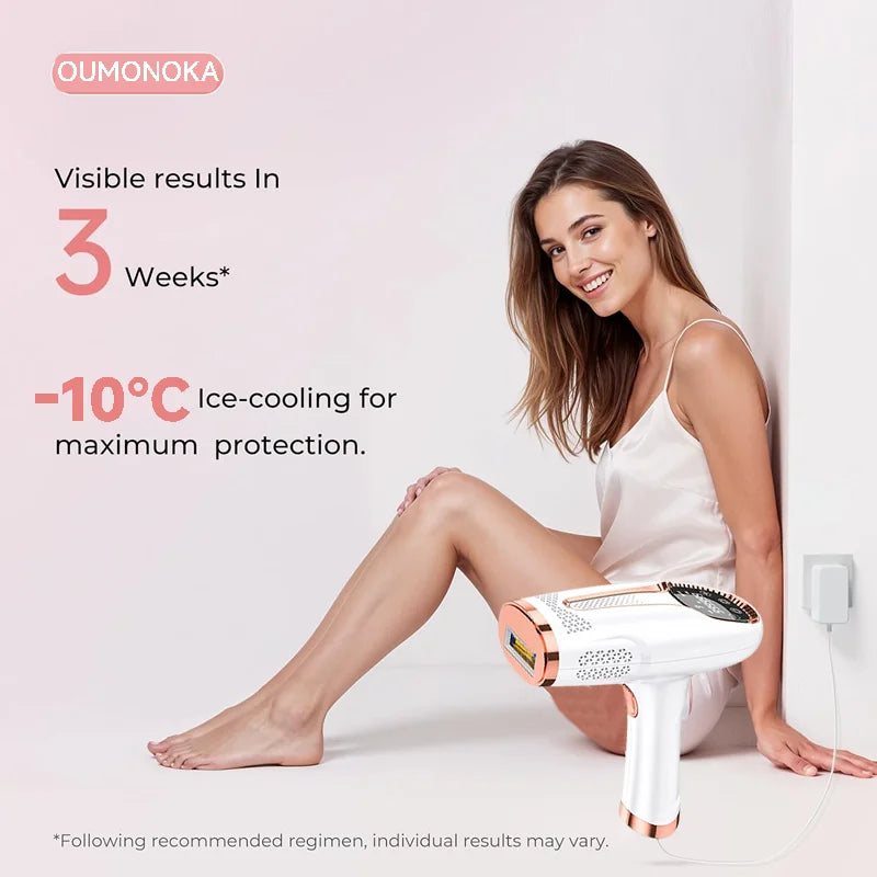 NEW Arrivals Women Permanent Laser Hair Removal Bikini Women's =10 Ice Cooling For Maximum Protection IPL Depilators Shaver Facial Hair Cutting Machine Men's Razor to Remove Hair Trimmer Hair Care Supplies