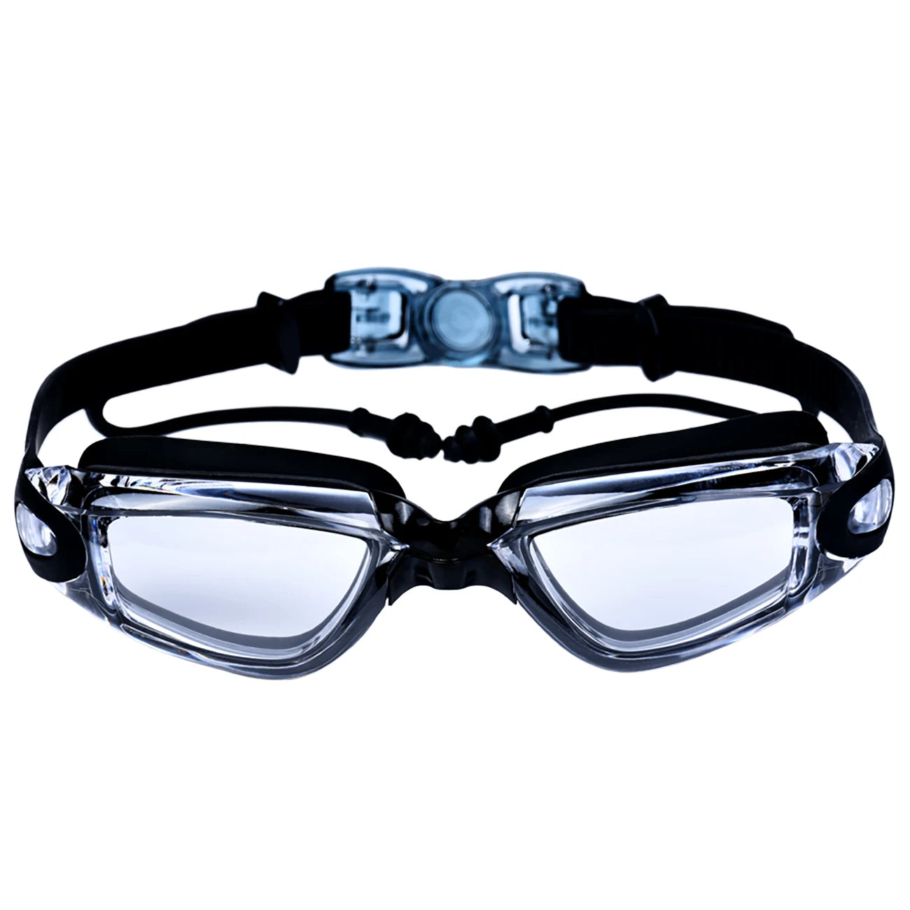 NEW Adult Swimming Goggles + Swimming Goggles + Ear Plugs Set  Waterproof Fog-Proof High-Definition Summer Beach Swimming Goggles Water Pool Diving Swimming Equipment Cap Set