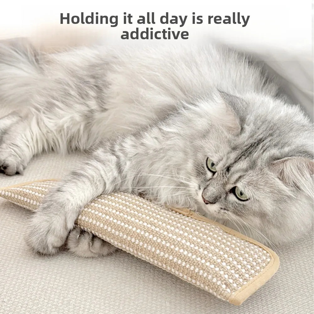 3/5 PCS Set Cat Scratching Pad with Soft Plush Pillow Durable Chew Bite Resistant Scratch Mat for Indoor Cats Rest Play and Claw Grinder Kitten Nap Pillow Pets Interactive Toys