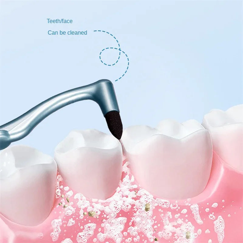 5 PCS Set Orthodontic Interdental Brush Toothbrush Stain Eraser Sponge Remove Tartar/Tea/Smoke Stains Oral Care Tools Tooth Stain Dental Tools Sets Oral Hygiene Supplies