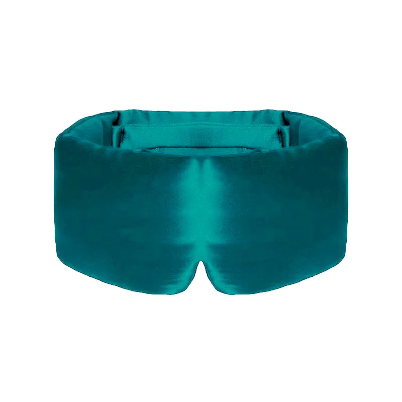 NEW Arrivals 5 Colors Silk Sleep Mask for Eye Cover Sleep Soft Pressure Less Sleeping Mask Eye Skin Anti Wrinkles Adjustable Wide SMYZ003 Outdoor Travel Airplane Hotels