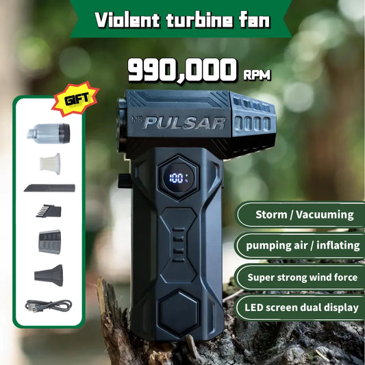 NEW Brand X11Pro MAX Turbo Jet Wireless 6 Modes Blower 990000RPM Powerful Air Blower Brushless Motor Turbo Fan Wind Speed 75m/s 10000mAh Strong Breeze PC/Keyboard/Car Cleaning Air Duster Blower