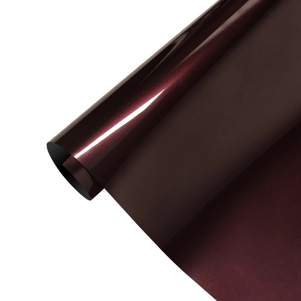 Original Metallic  Paint Black Rose PET Wrapping Glossy Vinyl Film Automotive Sticker Film Sticker Car Tuning Sticker For the Wrap Decal For Vehicle Cars Accessories