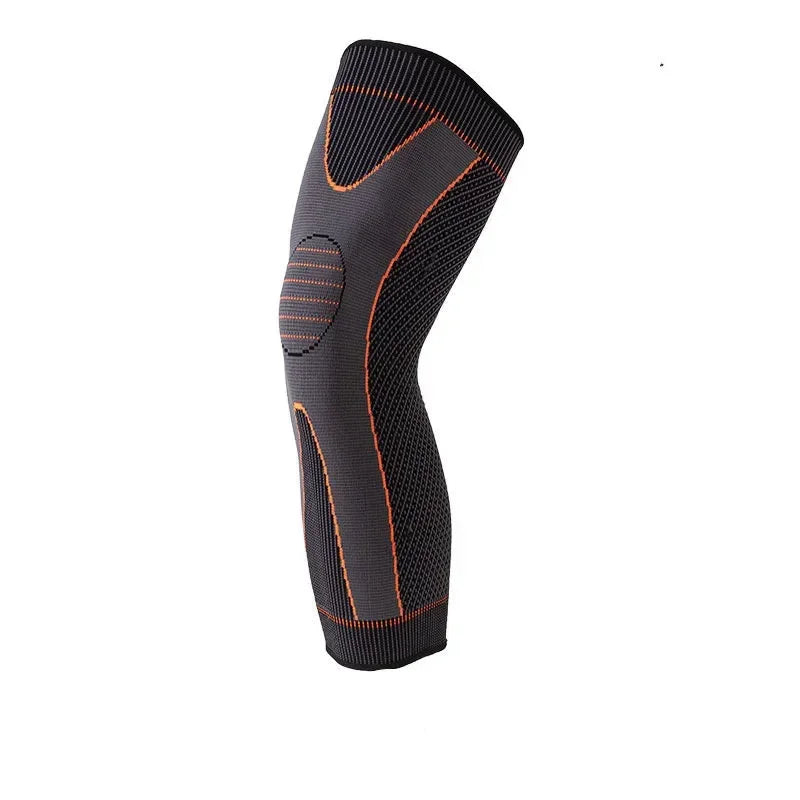 S (50kg)- 3XL (110-130Kg) Plus Size  Leg Knee Support Protectors Arthritis Meniscus Pain Relief Knee Support Brace Compression Long Full Legs Sleeve Running Gym Sport Knee Guard Pads