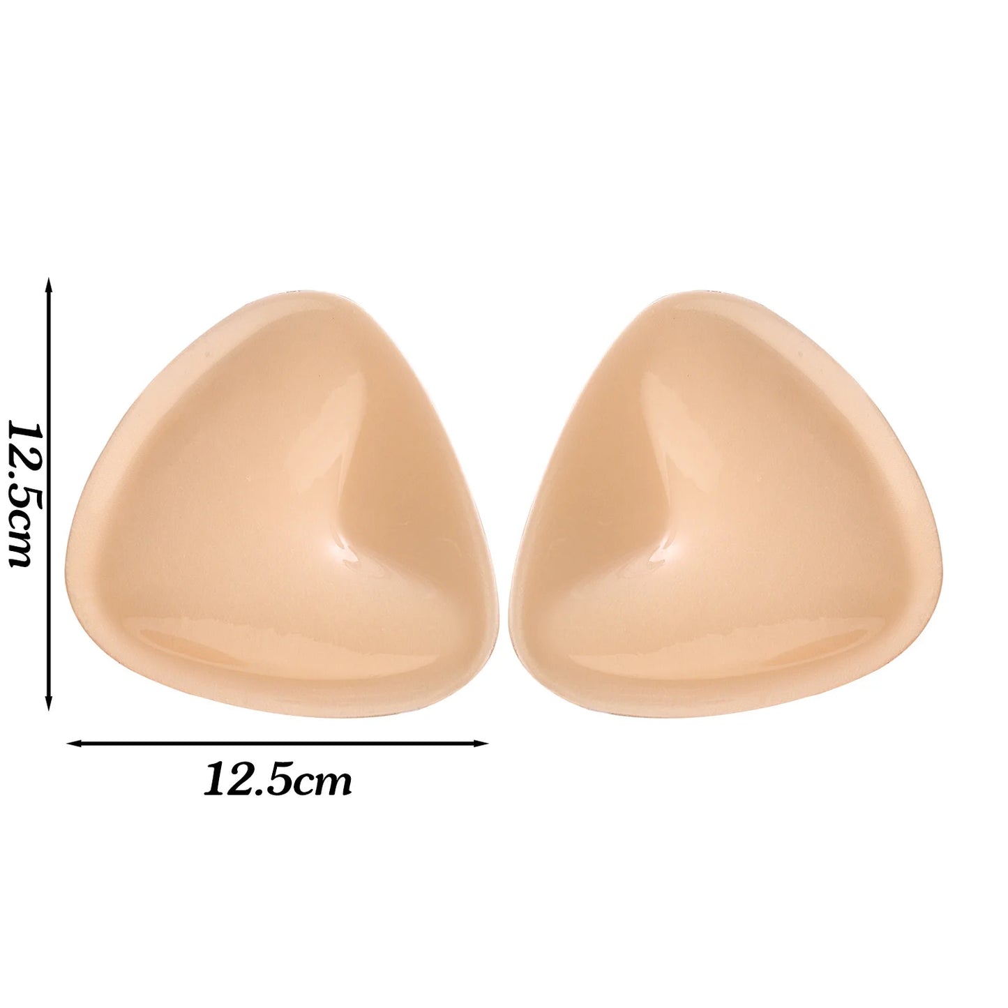 Thicken Chest Push Up Sticky Bra Double Sided Women Swimsuit Bikini Removeable Silicone Self-adhesive Cup Enhancer Chest Pad