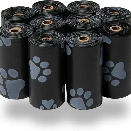 150pcs/10 Rolls Thick Dog Poop Bags - Leak Proof Pet Waste Bags for Outdoor Walking Shit Bag