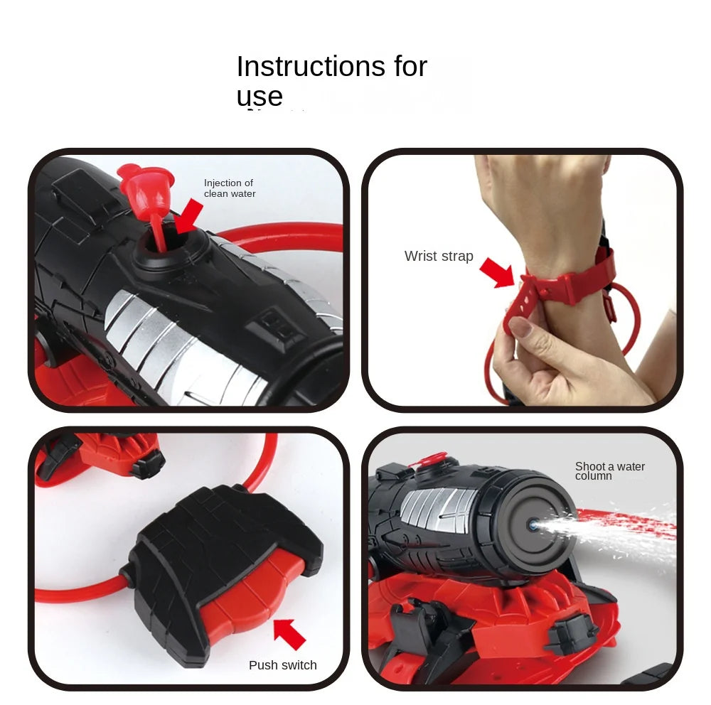 NEW Arrivals Shooters Toy Water Guns with Glove Squirt Guns Water Fighting Toy for Kids and Adults Beach Party Swimming Pool Outdoor Garden Lawn Backyard Toys