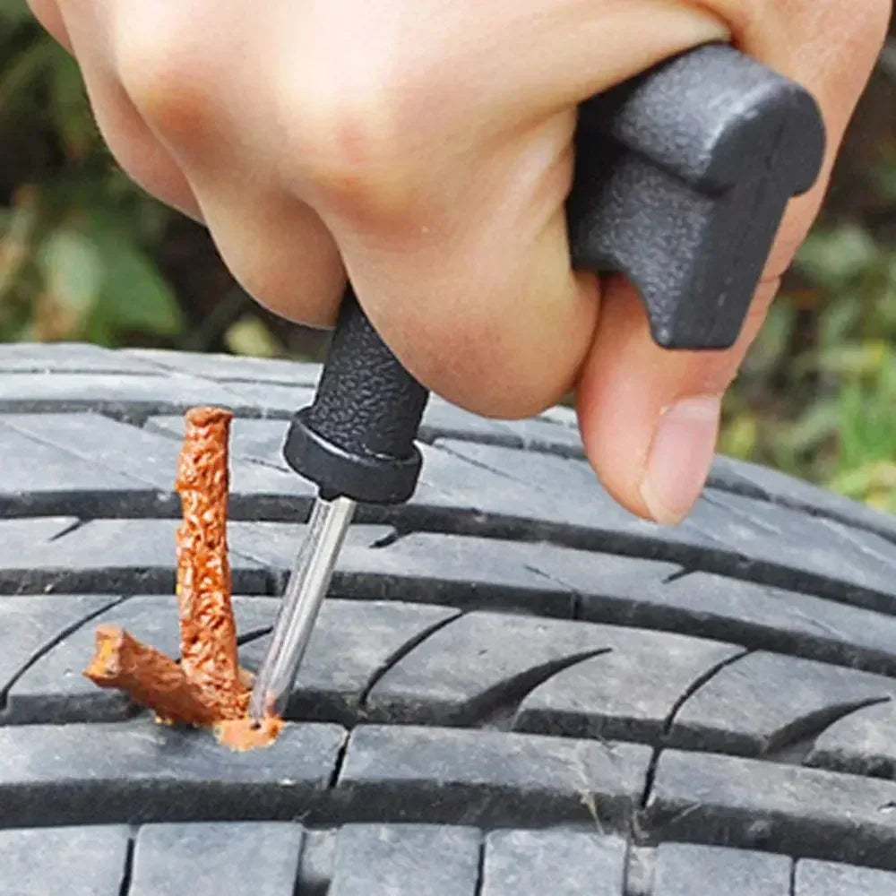20/50Pcs Tire Repair Strips Tubeless Rubber Stiring Glue Seals for Car Motorcycle Bike Tyre Puncture Repairing Tools Accessories