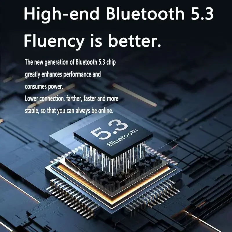 NEW Arrivals Original T2 Wireless Bluetooth Black Earphone Transparent HI-FI 2 Drivers Headphones LED Power Digital Display Stereo Sound Earphones for Xiaomi